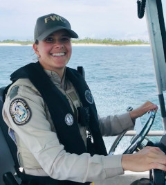 The National Association of State Boating Law Administrators has selected Florida Fish and Wildlife Conservation Commission (FWC) Officer Specialist Nicole Basford as the 2022 Operation Dry Water Officer of the Year