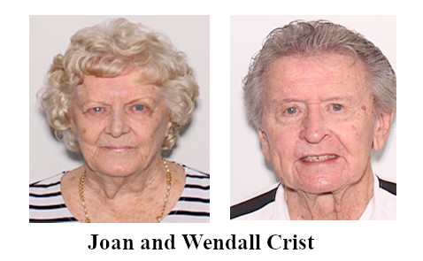 Joan and Wendall Crist have been located